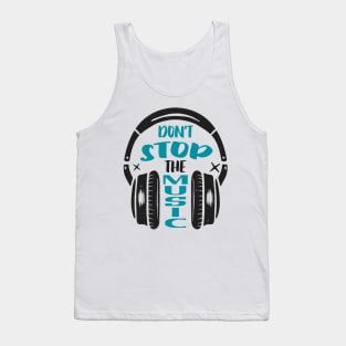 Music Headphones DJ Musician Gifts Tank Top